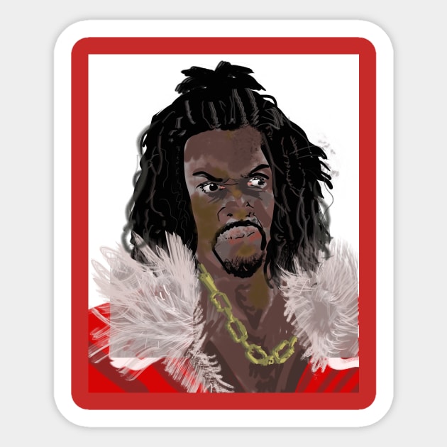 Shonuff Sticker by Charlie77